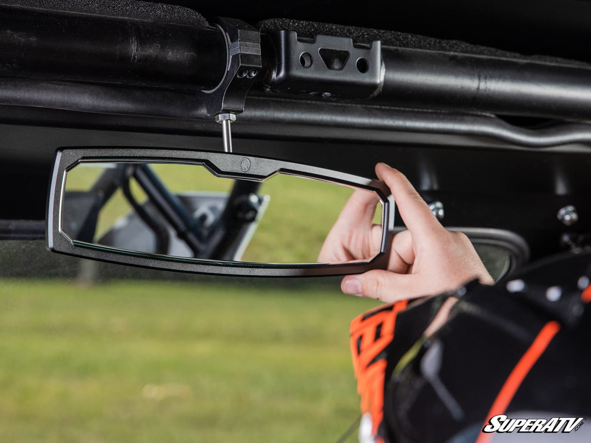 Polaris RZR Aluminum Rear-View Mirror for RZR Pro R and RZR Pro R 4 and RZR Pro S and RZR Pro S 4 and RZR Pro XP and RZR Pro XP 4 and RZR RS1 and RZR S 1000 and RZR S 800 and RZR S 900 and RZR S4 1000 and RZR Trail 900 and RZR Trail S 900 and RZR Trail S 1000 and RZR Turbo R and RZR Turbo R 4 and RZR XP and RZR XP 4 and RZR XP 1000 and RZR XP 4 1000 and RZR XP 4 900 and RZR XP Turbo and RZR XP 4 Turbo and RZR XP Turbo S and RZR XP 4 Turbo S and RZR XP 900 and RZR 4 800 and RZR 4 900 and RZR 570 and RZR 800 