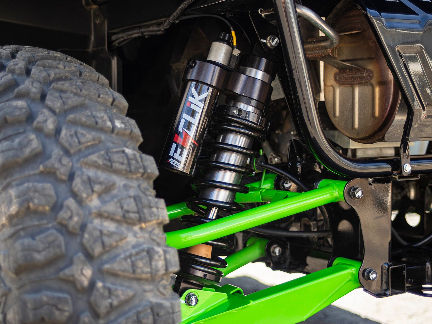 E-CLIK Active PRO Electronic Suspension System | Kawasaki Ridge