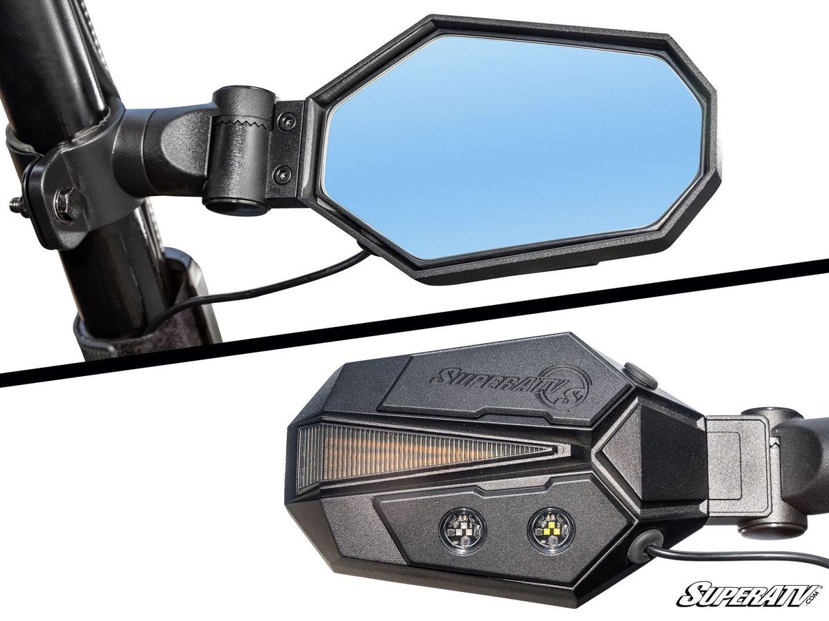 Can-Am Lighted Side-View Mirrors for Maverick X3 and Commander