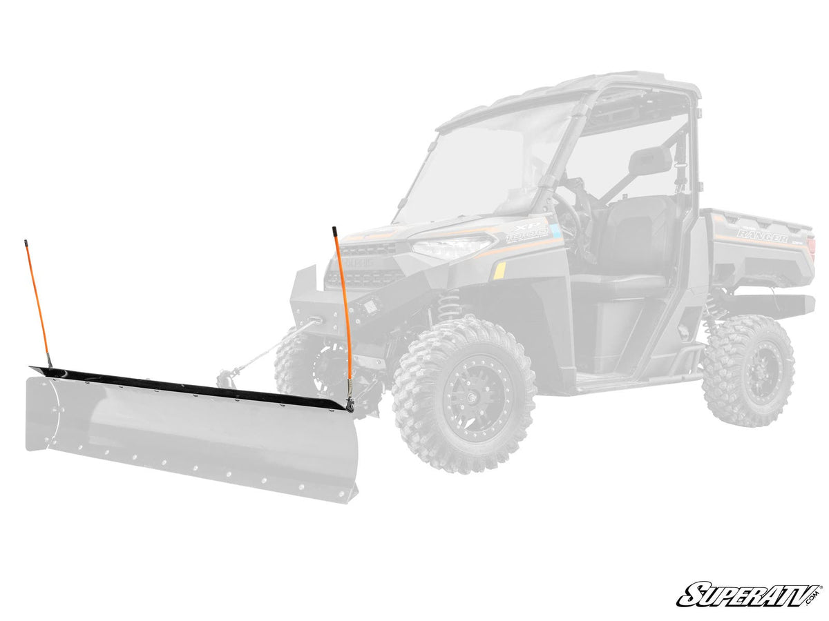 UTV/ATV Plow Pro Snow Plow Deflector and Marker Kit for RZR Pro S and RZR Pro S 4 and RZR Pro XP and RZR Pro XP 4 and RZR RS1 and RZR S 1000 and RZR S 800 and RZR S 900 and RZR S4 1000 and RZR XP and RZR XP 4 and RZR XP 1000 and RZR XP 4 1000 and RZR XP 4 900 and RZR XP Turbo and RZR XP 4 Turbo and RZR XP 4 Turbo S and RZR XP 900 and RZR 4 800 and RZR 4 900 and RZR 570 and RZR 800 and RZR 900 and RZR 170-200 and Maverick X3 and Commander