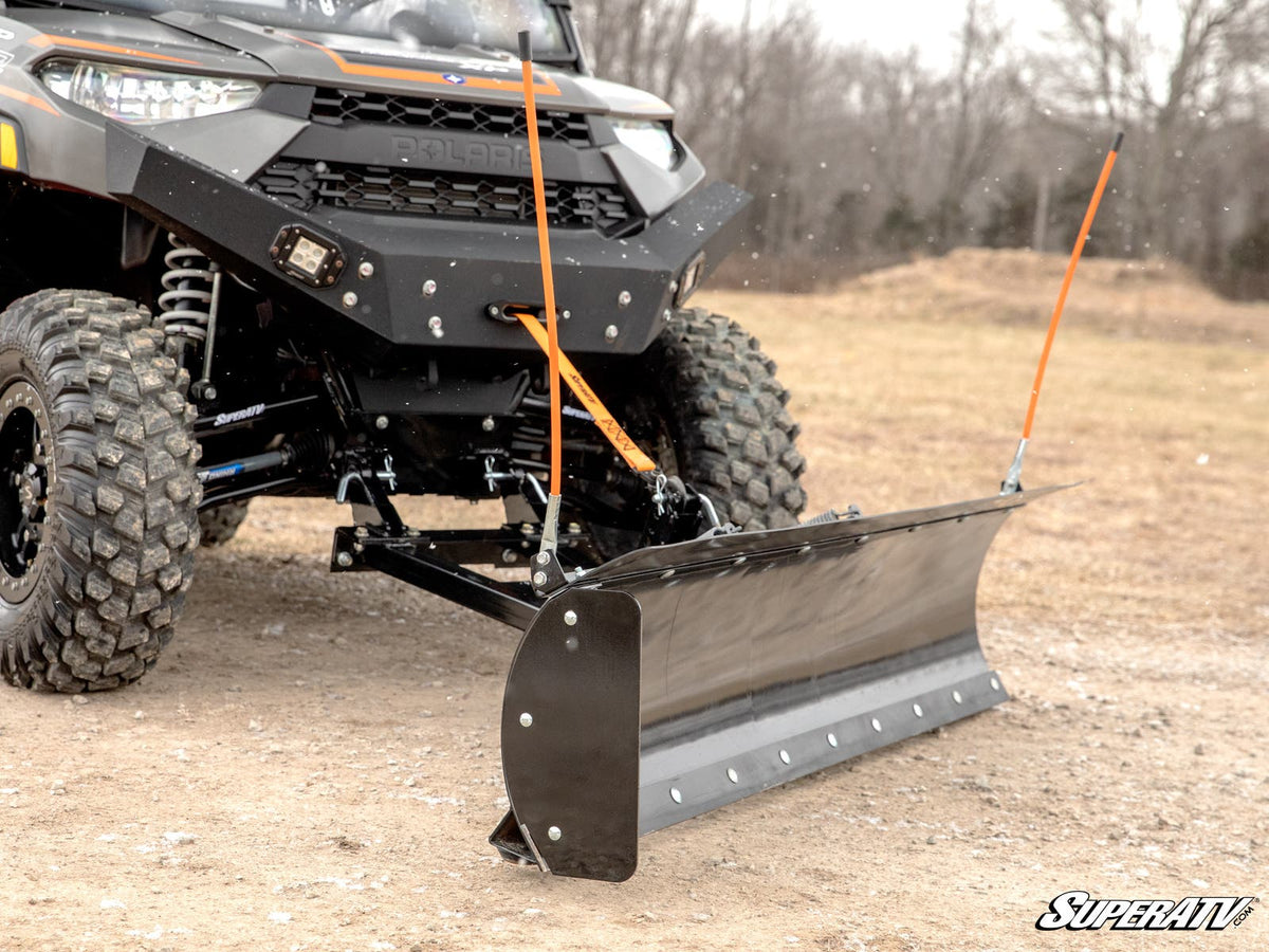 UTV/ATV Plow Pro Snow Plow Deflector and Marker Kit for RZR Pro S and RZR Pro S 4 and RZR Pro XP and RZR Pro XP 4 and RZR RS1 and RZR S 1000 and RZR S 800 and RZR S 900 and RZR S4 1000 and RZR XP and RZR XP 4 and RZR XP 1000 and RZR XP 4 1000 and RZR XP 4 900 and RZR XP Turbo and RZR XP 4 Turbo and RZR XP 4 Turbo S and RZR XP 900 and RZR 4 800 and RZR 4 900 and RZR 570 and RZR 800 and RZR 900 and RZR 170-200 and Maverick X3 and Commander