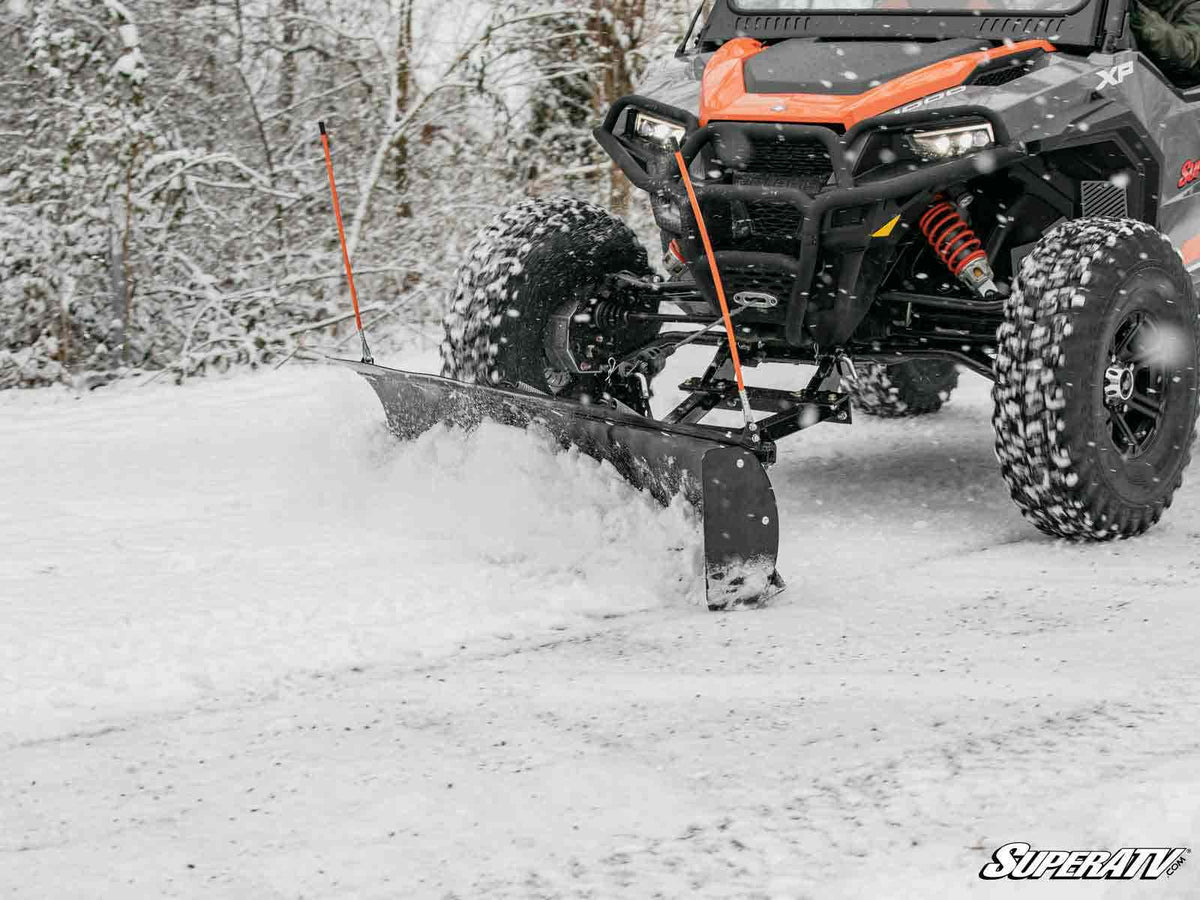 Plow Pro Snow Plow Side Shield for RZR S 900 and RZR XP 1000 and RZR XP 4 1000 and RZR XP 4 900 and RZR XP Turbo and RZR XP 4 Turbo and RZR XP 900 and RZR 4 900 and RZR 570 and RZR 900 and Maverick X3 and Commander