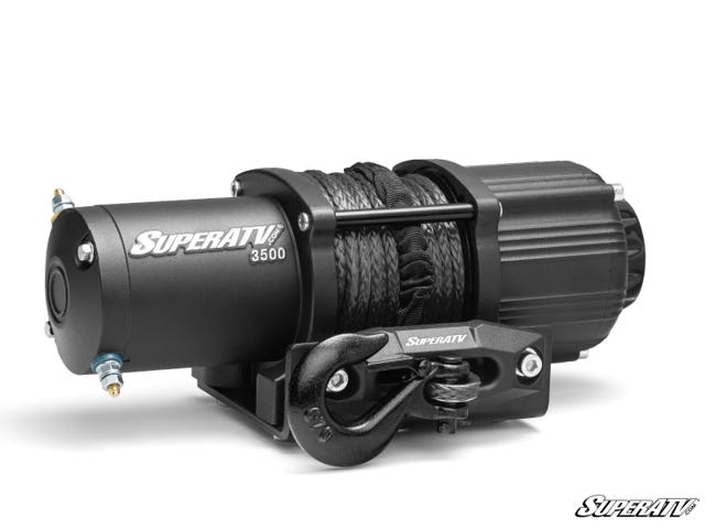 3500 lb. UTV/ATV Winch With Wireless Remote and Synthetic Rope