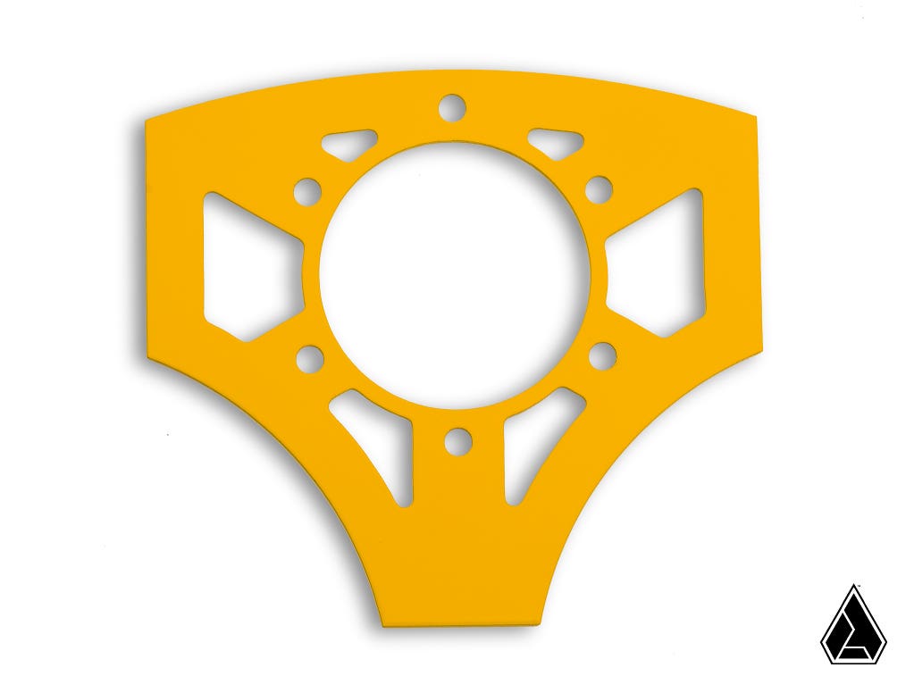 Assault Industries Steering Wheel Backing Plate for RZR Pro R and RZR Pro R 4 and RZR Pro S and RZR Pro S 4 and RZR Pro XP and RZR Pro XP 4 and RZR RS1 and RZR S 1000 and RZR S 800 and RZR S 900 and RZR S4 1000 and RZR Trail 900 and RZR Trail S 900 and RZR Trail S 1000 and RZR Turbo R and RZR Turbo R 4 and RZR XP and RZR XP 4 and RZR XP 1000 and RZR XP 4 1000 and RZR XP 4 900 and RZR XP Turbo and RZR XP 4 Turbo and RZR XP Turbo S and RZR XP 4 Turbo S and RZR XP 900 and RZR 4 800 and RZR 4 900 and RZR 570 an