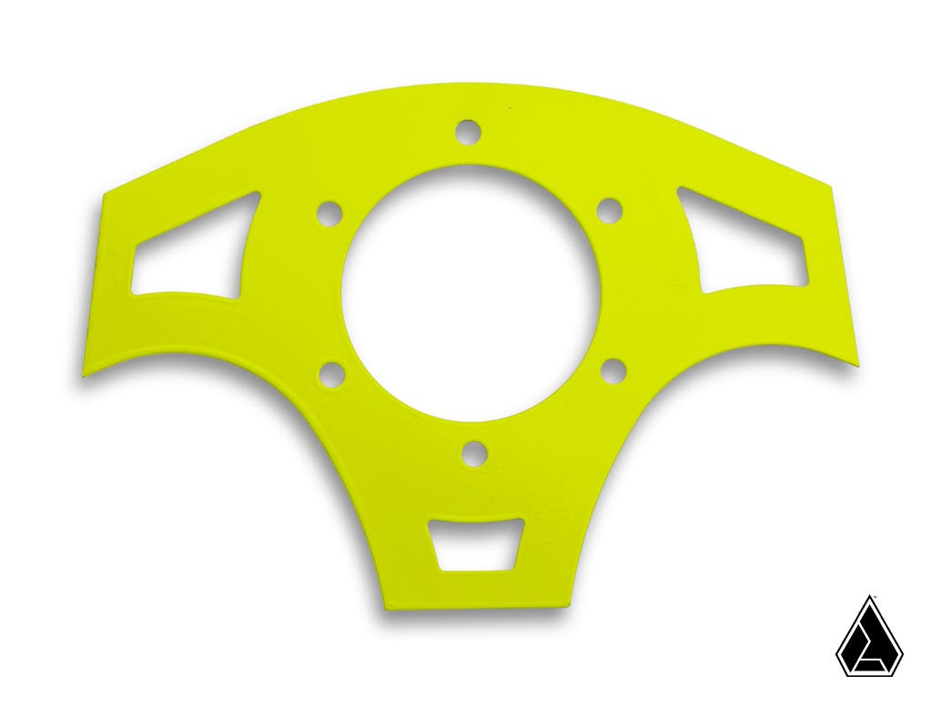 Assault Industries Steering Wheel Backing Plate for RZR Pro R and RZR Pro R 4 and RZR Pro S and RZR Pro S 4 and RZR Pro XP and RZR Pro XP 4 and RZR RS1 and RZR S 1000 and RZR S 800 and RZR S 900 and RZR S4 1000 and RZR Trail 900 and RZR Trail S 900 and RZR Trail S 1000 and RZR Turbo R and RZR Turbo R 4 and RZR XP and RZR XP 4 and RZR XP 1000 and RZR XP 4 1000 and RZR XP 4 900 and RZR XP Turbo and RZR XP 4 Turbo and RZR XP Turbo S and RZR XP 4 Turbo S and RZR XP 900 and RZR 4 800 and RZR 4 900 and RZR 570 an