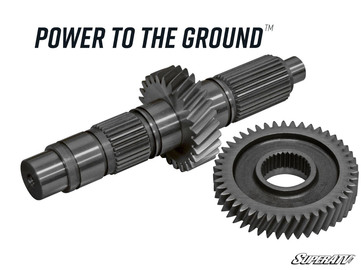 Polaris Transmission Gear Reduction Kit for RZR Pro XP and RZR Pro XP 4 and RZR S 1000 and RZR S 900 and RZR S4 1000 and RZR Turbo R and RZR Turbo R 4 and RZR XP 1000 and RZR XP 4 1000 and RZR XP 4 900 and RZR XP Turbo and RZR XP 4 Turbo and RZR XP Turbo S and RZR XP 4 Turbo S and RZR XP 900 and RZR 4 900 and RZR 570 and RZR 900