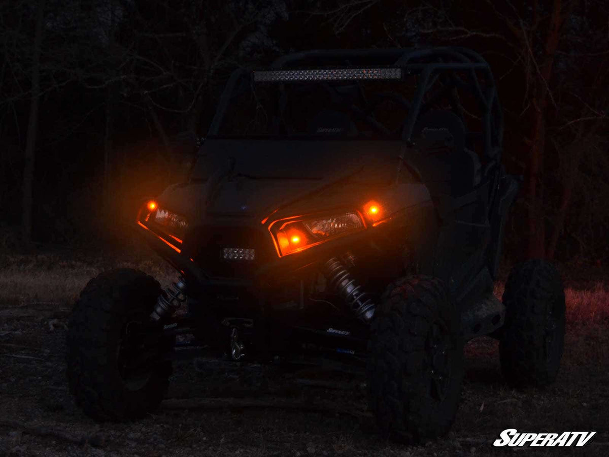 UTV / ATV Universal Plug & Play Turn Signal Kit for RZR Pro R and RZR Pro R 4 and RZR Pro S and RZR Pro S 4 and RZR Pro XP and RZR Pro XP 4 and RZR RS1 and RZR S 1000 and RZR S 800 and RZR S 900 and RZR S4 1000 and RZR Trail 900 and RZR Trail S 900 and RZR Trail S 1000 and RZR Turbo R and RZR Turbo R 4 and RZR XP and RZR XP 4 and RZR XP 1000 and RZR XP 4 1000 and RZR XP 4 900 and RZR XP Turbo and RZR XP 4 Turbo and RZR XP Turbo S and RZR XP 4 Turbo S and RZR XP S and RZR XP 900 and RZR 4 800 and RZR 4 900 a