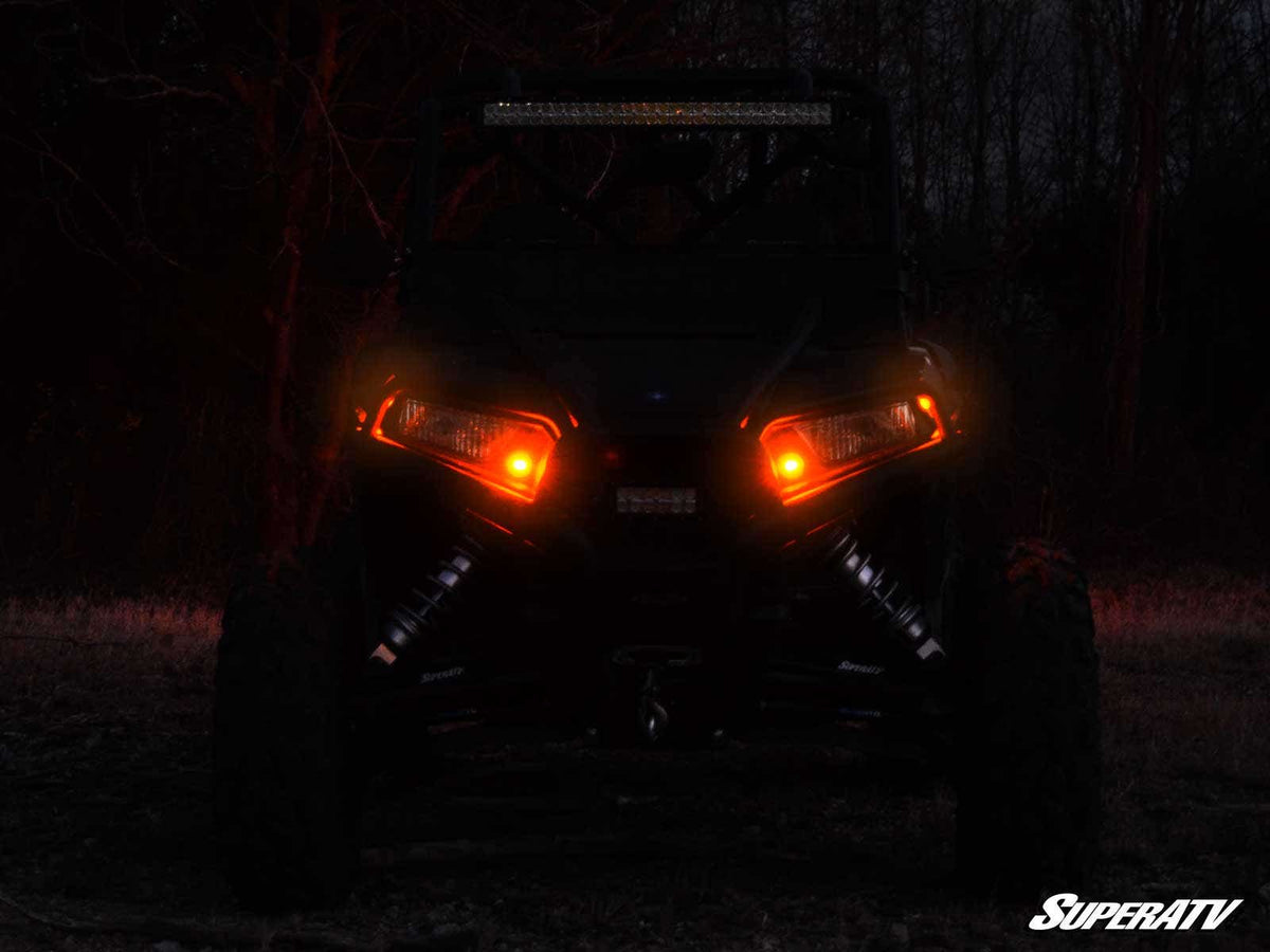 UTV / ATV Universal Plug & Play Turn Signal Kit for RZR Pro R and RZR Pro R 4 and RZR Pro S and RZR Pro S 4 and RZR Pro XP and RZR Pro XP 4 and RZR RS1 and RZR S 1000 and RZR S 800 and RZR S 900 and RZR S4 1000 and RZR Trail 900 and RZR Trail S 900 and RZR Trail S 1000 and RZR Turbo R and RZR Turbo R 4 and RZR XP and RZR XP 4 and RZR XP 1000 and RZR XP 4 1000 and RZR XP 4 900 and RZR XP Turbo and RZR XP 4 Turbo and RZR XP Turbo S and RZR XP 4 Turbo S and RZR XP S and RZR XP 900 and RZR 4 800 and RZR 4 900 a