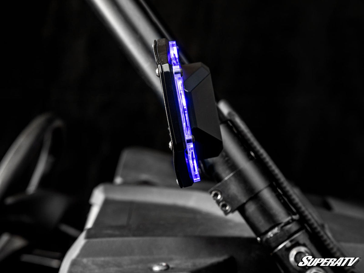 Assault Industries LED Lighted B2C Convex Side Mirrors for RZR Pro R and RZR Pro R 4 and RZR Pro XP and RZR Pro XP 4 and RZR RS1 and RZR S 1000 and RZR S 800 and RZR S 900 and RZR S4 1000 and RZR Turbo R and RZR Turbo R 4 and RZR XP 1000 and RZR XP 4 1000 and RZR XP 4 900 and RZR XP Turbo and RZR XP 4 Turbo and RZR XP Turbo S and RZR XP 4 Turbo S and RZR XP 900 and RZR 4 800 and RZR 4 900 and RZR 570 and RZR 800 and RZR 900 and Maverick X3 and Commander and Teryx H2