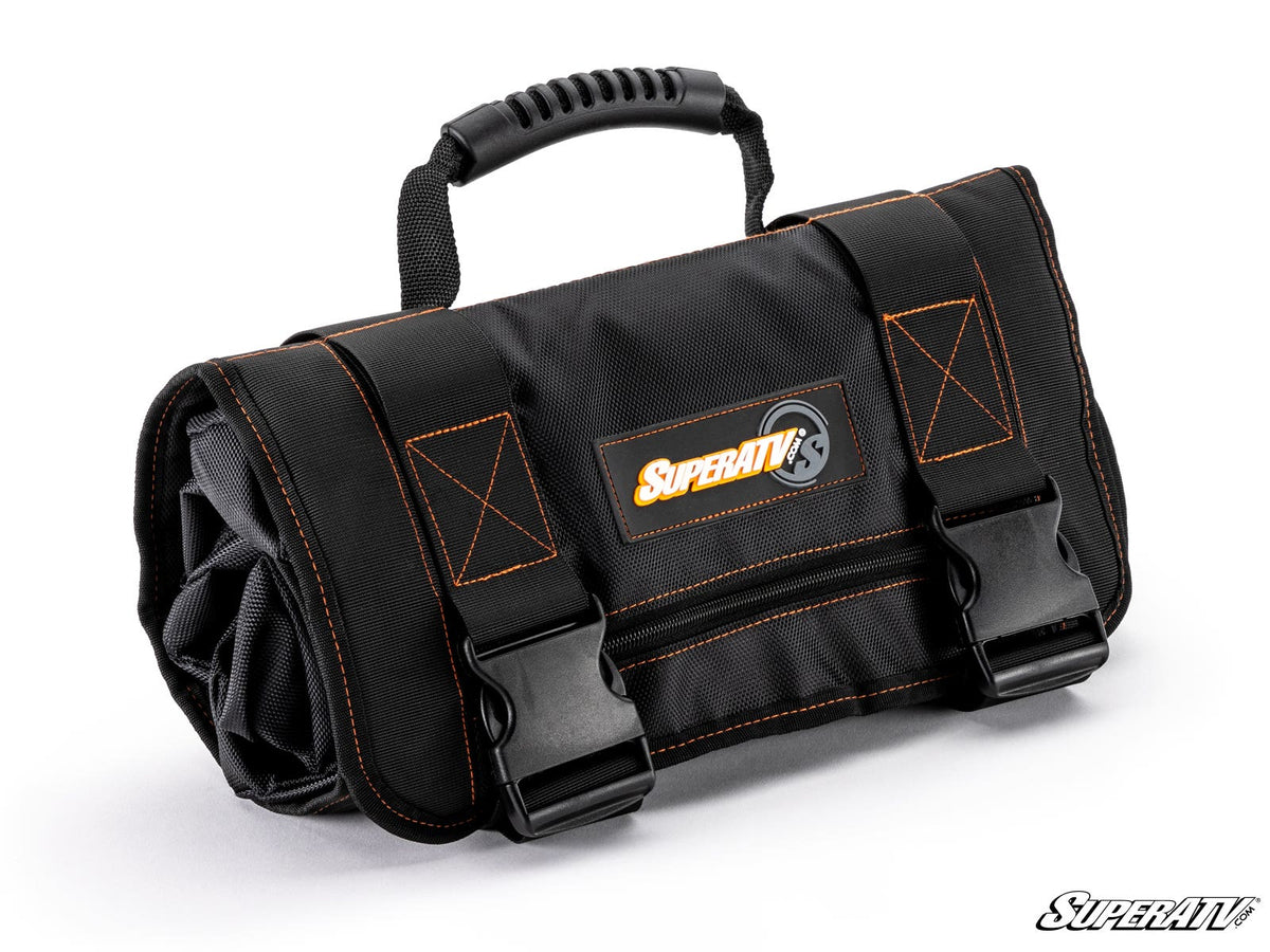 Pouch Roll-Up Tool Bag for RZR Pro R and RZR Pro R 4 and RZR Pro S and RZR Pro S 4 and RZR Pro XP and RZR Pro XP 4 and RZR RS1 and RZR S 1000 and RZR S 800 and RZR S 900 and RZR S4 1000 and RZR Trail 900 and RZR Trail S 900 and RZR Trail S 1000 and RZR Turbo R and RZR Turbo R 4 and RZR XP and RZR XP 4 and RZR XP 1000 and RZR XP 4 1000 and RZR XP 4 900 and RZR XP Turbo and RZR XP Turbo S and RZR XP 4 Turbo S and RZR XP S and RZR XP 900 and RZR 4 800 and RZR 4 900 and RZR 570 and RZR 800 and RZR 900 and RZR 1