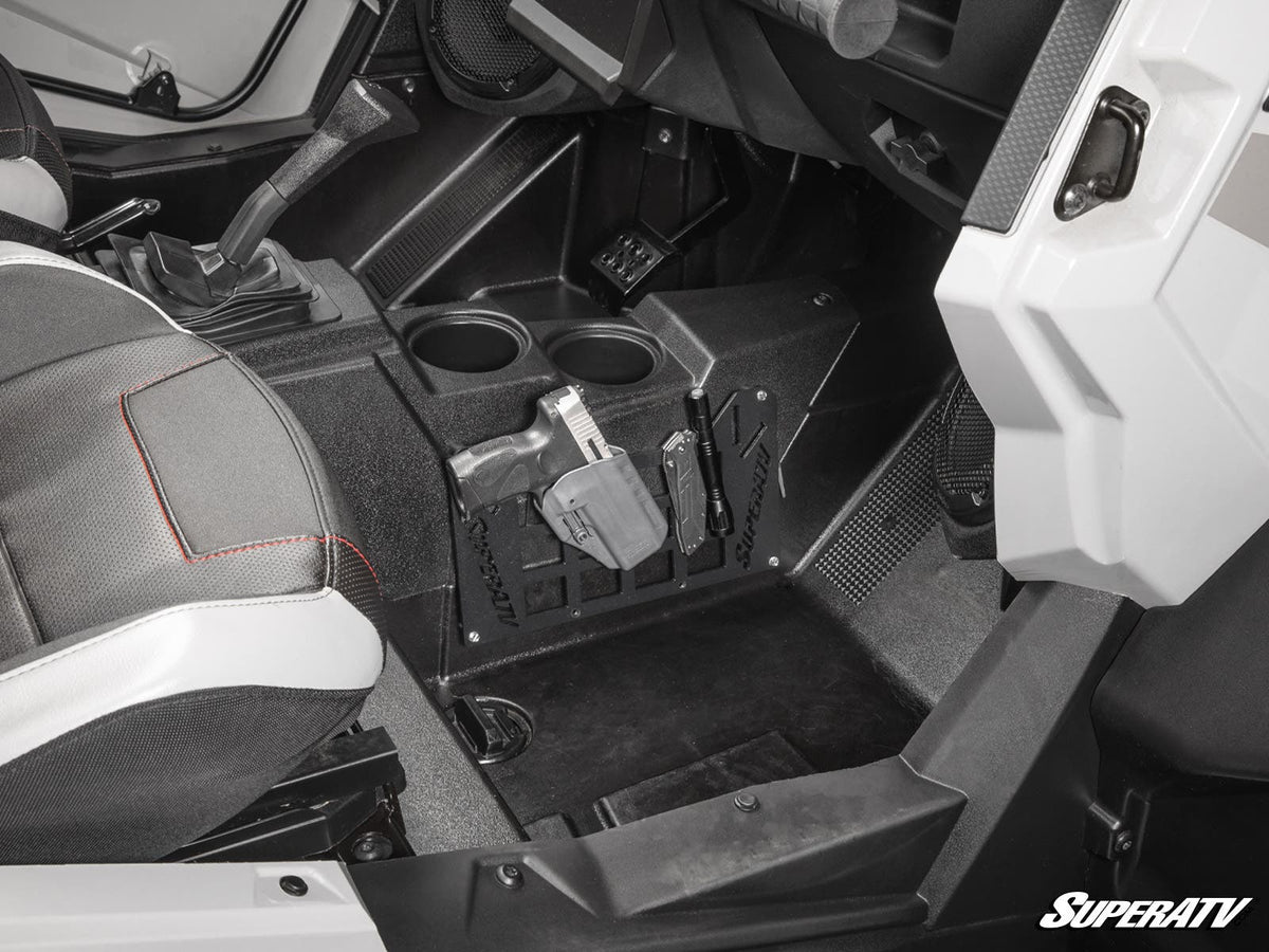 Universal Rigid Molle Panel for RZR Pro R and RZR Pro R 4 and RZR Pro S and RZR Pro S 4 and RZR Pro XP and RZR Pro XP 4 and RZR RS1 and RZR S 1000 and RZR S 800 and RZR S 900 and RZR S4 1000 and RZR Trail 900 and RZR Trail S 900 and RZR Trail S 1000 and RZR Turbo R and RZR Turbo R 4 and RZR XP and RZR XP 4 and RZR XP 1000 and RZR XP 4 1000 and RZR XP 4 900 and RZR XP Turbo and RZR XP 4 Turbo and RZR XP Turbo S and RZR XP 4 Turbo S and RZR XP S and RZR XP 900 and RZR 4 800 and RZR 4 900 and RZR 570 and RZR 8