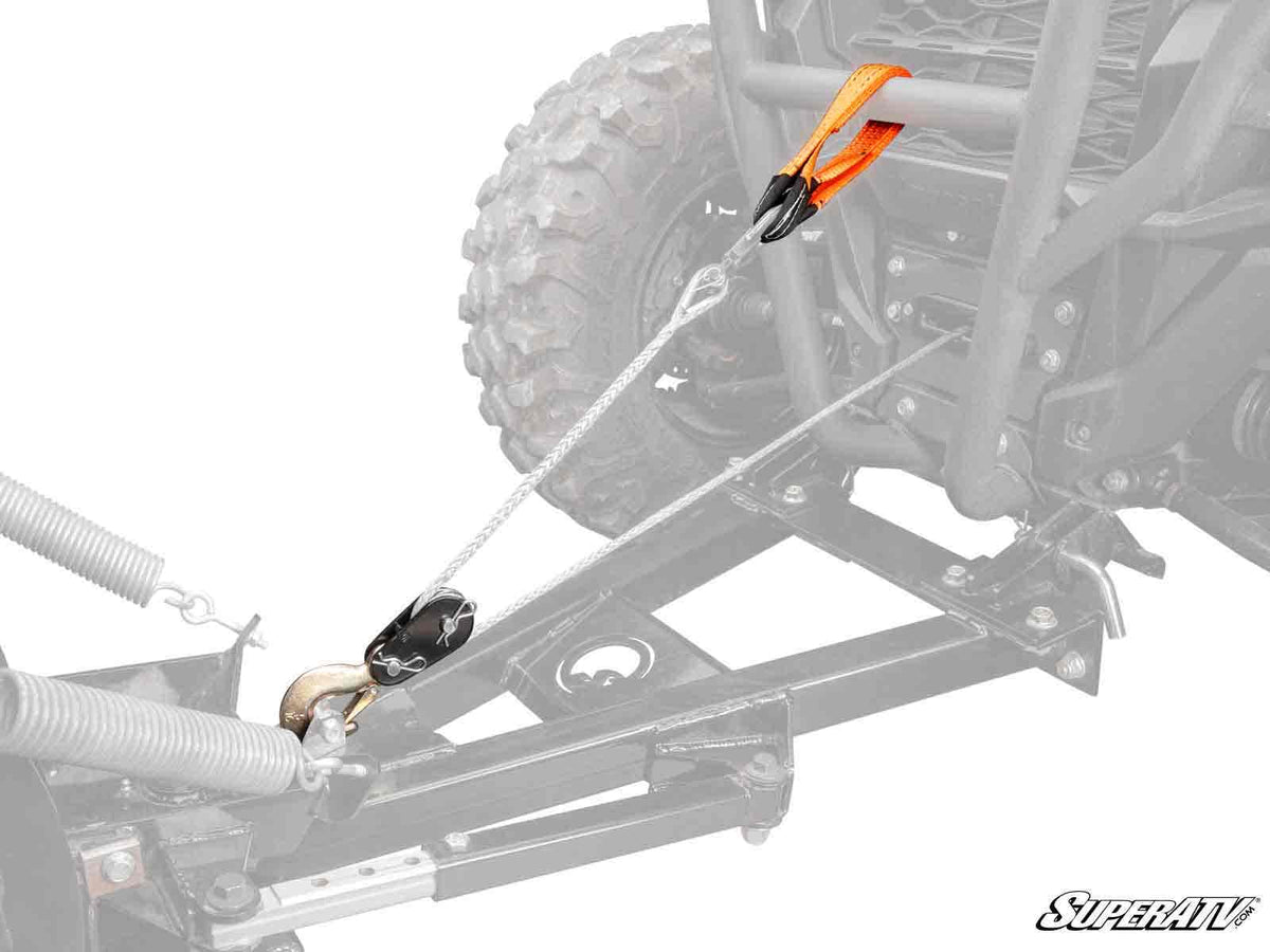 Plow Pro Snow Plow Pulley Kit for RZR S 1000 and RZR S 800 and RZR S 900 and RZR S4 1000 and RZR Trail 900 and RZR Trail S 900 and RZR Trail S 1000 and RZR XP 1000 and RZR XP 4 1000 and RZR XP 4 900 and RZR XP Turbo and RZR XP 4 Turbo and RZR XP 900 and RZR 4 800 and RZR 4 900 and RZR 570 and RZR 800 and RZR 900 and Maverick X3 and Commander