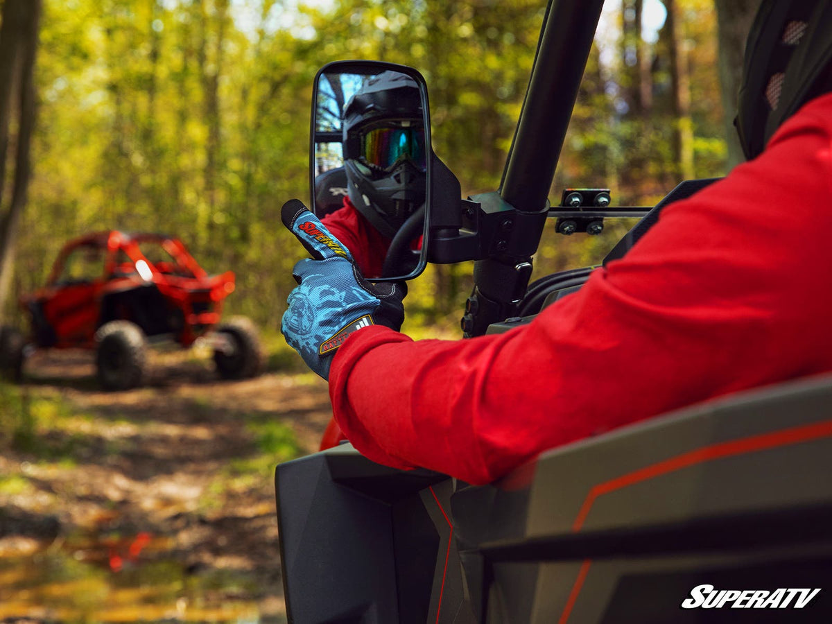 Polaris RZR Side View Mirrors for RZR Pro R and RZR Pro R 4 and RZR Pro S and RZR Pro S 4 and RZR Pro XP and RZR Pro XP 4 and RZR RS1 and RZR S 1000 and RZR S 800 and RZR S 900 and RZR S4 1000 and RZR Turbo R and RZR Turbo R 4 and RZR XP and RZR XP 4 and RZR XP 1000 and RZR XP 4 1000 and RZR XP 4 900 and RZR XP Turbo and RZR XP 4 Turbo and RZR XP Turbo S and RZR XP 4 Turbo S and RZR XP S and RZR XP 900 and RZR 4 800 and RZR 4 900 and RZR 570 and RZR 800 and RZR 900