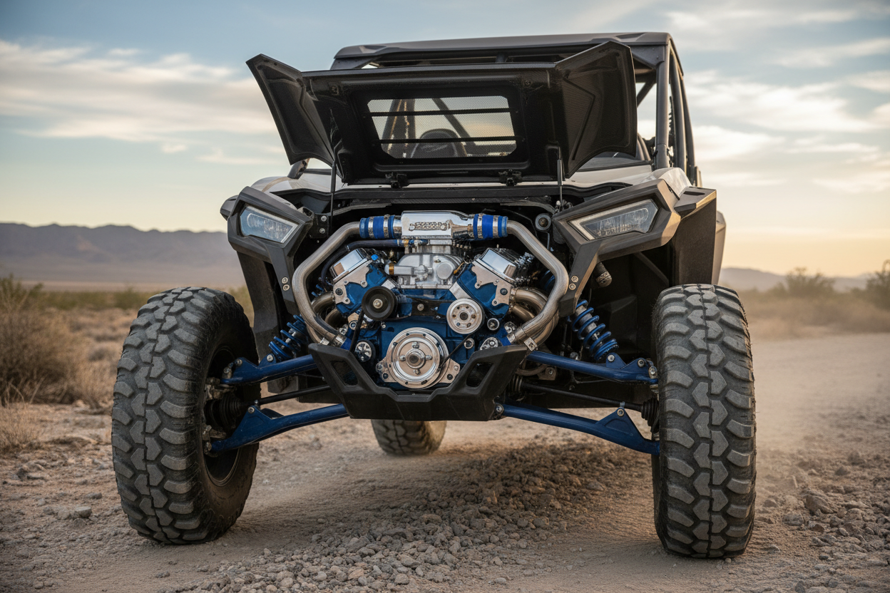 utv with a new engine