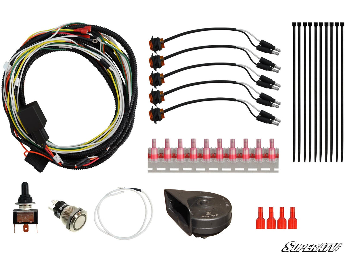 UTV / ATV Universal Plug & Play Turn Signal Kit for RZR Pro R and RZR Pro R 4 and RZR Pro S and RZR Pro S 4 and RZR Pro XP and RZR Pro XP 4 and RZR RS1 and RZR S 1000 and RZR S 800 and RZR S 900 and RZR S4 1000 and RZR Trail 900 and RZR Trail S 900 and RZR Trail S 1000 and RZR Turbo R and RZR Turbo R 4 and RZR XP and RZR XP 4 and RZR XP 1000 and RZR XP 4 1000 and RZR XP 4 900 and RZR XP Turbo and RZR XP 4 Turbo and RZR XP Turbo S and RZR XP 4 Turbo S and RZR XP S and RZR XP 900 and RZR 4 800 and RZR 4 900 a