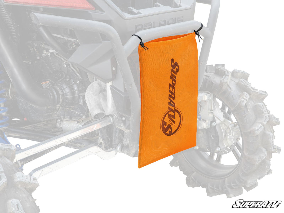 Mesh UTV Trash Bag for RZR Pro R and RZR Pro R 4 and RZR Pro S and RZR Pro S 4 and RZR Pro XP and RZR Pro XP 4 and RZR RS1 and RZR S 1000 and RZR S 800 and RZR S 900 and RZR S4 1000 and RZR Trail 900 and RZR Trail S 900 and RZR Trail S 1000 and RZR Turbo R and RZR Turbo R 4 and RZR XP and RZR XP 4 and RZR XP 1000 and RZR XP 4 1000 and RZR XP 4 900 and RZR XP Turbo and RZR XP 4 Turbo and RZR XP Turbo S and RZR XP 4 Turbo S and RZR XP S and RZR XP 900 and RZR 4 800 and RZR 4 900 and RZR 570 and RZR 800 and RZ