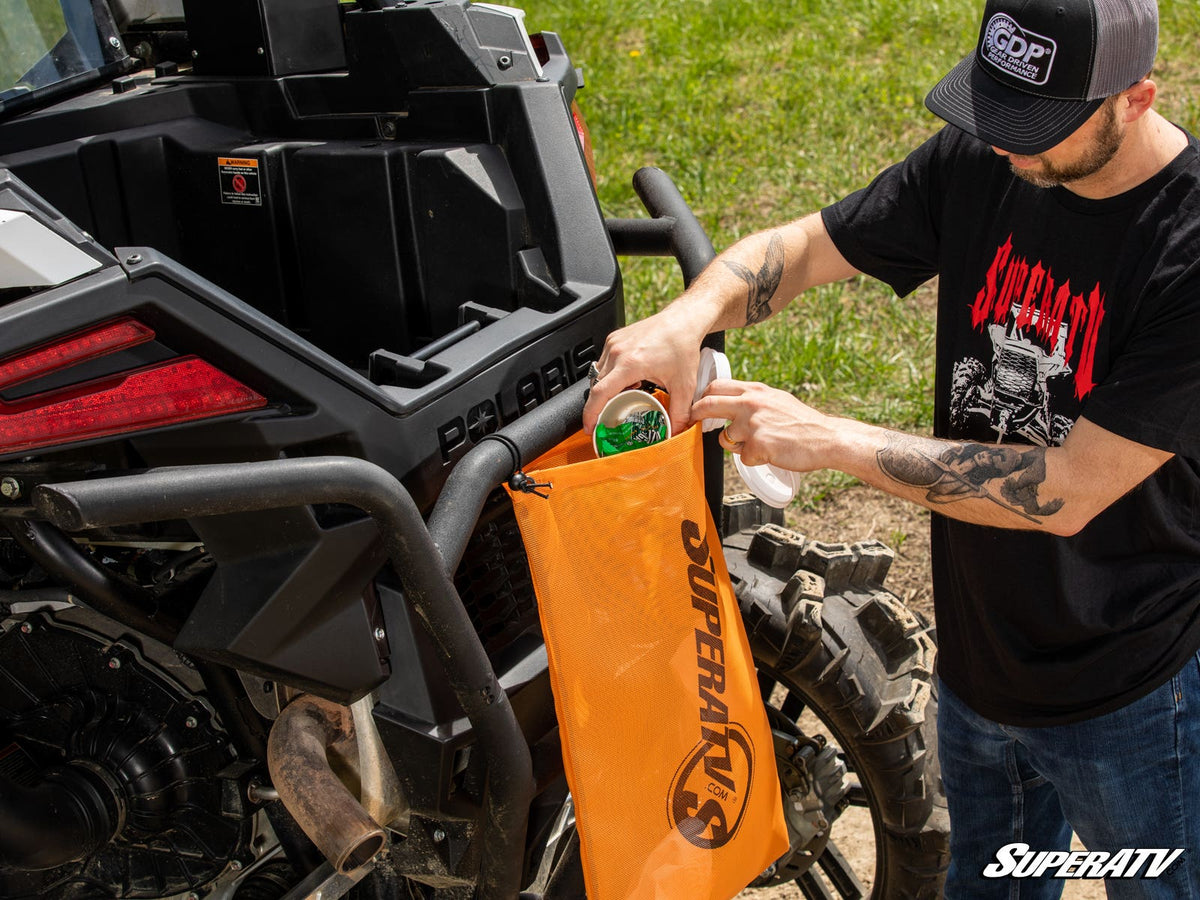 Mesh UTV Trash Bag for RZR Pro R and RZR Pro R 4 and RZR Pro S and RZR Pro S 4 and RZR Pro XP and RZR Pro XP 4 and RZR RS1 and RZR S 1000 and RZR S 800 and RZR S 900 and RZR S4 1000 and RZR Trail 900 and RZR Trail S 900 and RZR Trail S 1000 and RZR Turbo R and RZR Turbo R 4 and RZR XP and RZR XP 4 and RZR XP 1000 and RZR XP 4 1000 and RZR XP 4 900 and RZR XP Turbo and RZR XP 4 Turbo and RZR XP Turbo S and RZR XP 4 Turbo S and RZR XP S and RZR XP 900 and RZR 4 800 and RZR 4 900 and RZR 570 and RZR 800 and RZ