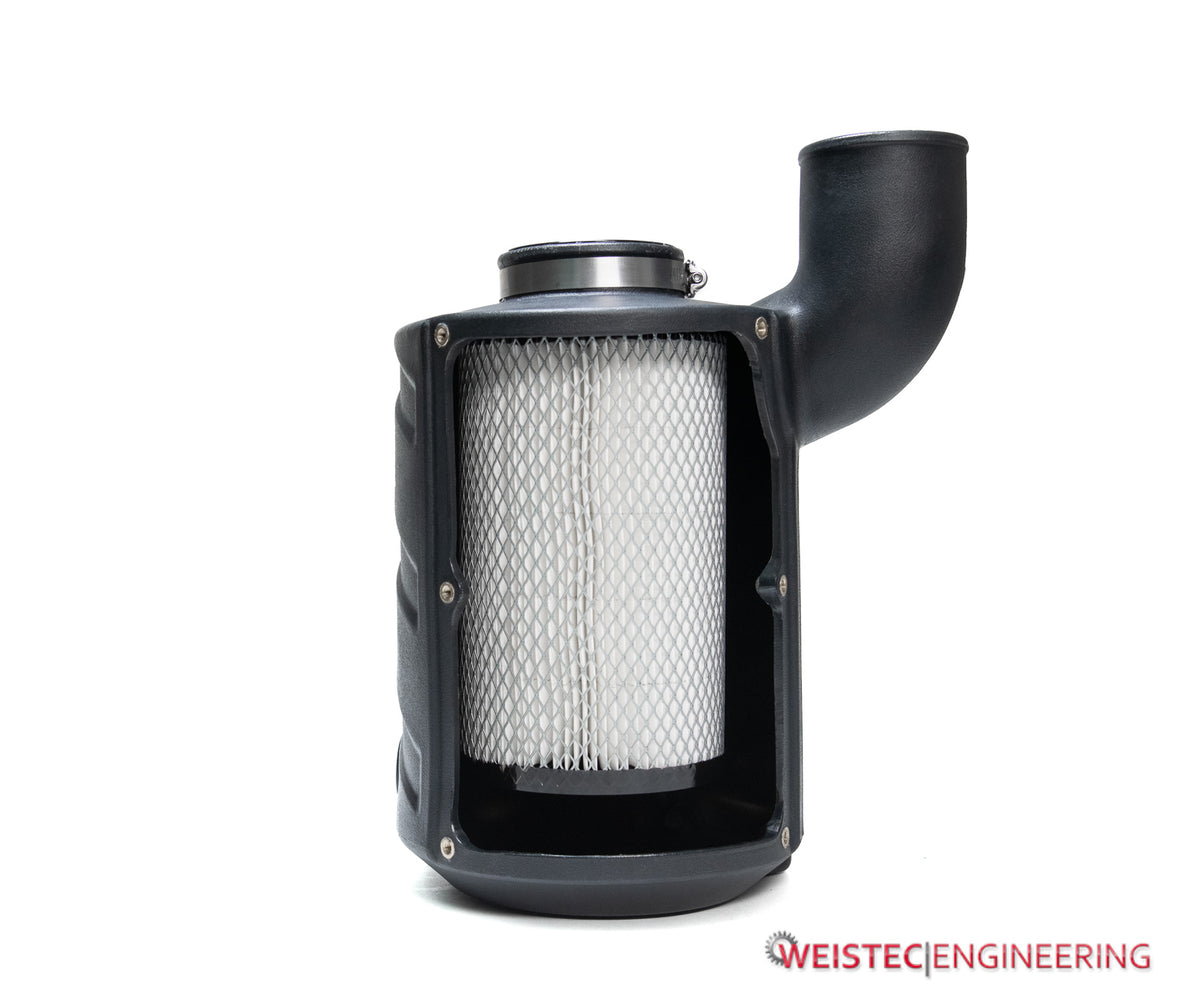Replacement filter shown in a Weistec Pro R turbo intake assembly; airbox not included