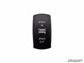 Winch Rocker Switch Replacement for RZR Pro R and RZR Pro R 4 and RZR Pro S and RZR Pro S 4 and RZR Pro XP and RZR Pro XP 4 and RZR RS1 and RZR S 1000 and RZR S 800 and RZR S 900 and RZR S4 1000 and RZR Trail 900 and RZR Trail S 900 and RZR Trail S 1000 and RZR Turbo R and RZR Turbo R 4 and RZR XP and RZR XP 4 and RZR XP 1000 and RZR XP 4 1000 and RZR XP 4 900 and RZR XP Turbo and RZR XP 4 Turbo and RZR XP Turbo S and RZR XP 4 Turbo S and RZR XP S and RZR XP 900 and RZR 4 800 and RZR 4 900 and RZR 570 and R