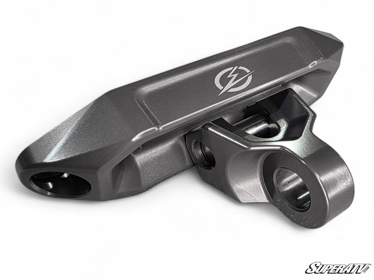 Elektric Offroad UTV Winch Fairlead and Hook Combo (Gunmetal) for RZR Pro R and RZR Pro R 4 and RZR Pro S and RZR Pro S 4 and RZR Pro XP and RZR Pro XP 4 and RZR RS1 and RZR S 1000 and RZR S 800 and RZR S 900 and RZR S4 1000 and RZR Trail 900 and RZR Trail S 900 and RZR Trail S 1000 and RZR Turbo R and RZR Turbo R 4 and RZR XP and RZR XP 4 and RZR XP 1000 and RZR XP 4 1000 and RZR XP 4 900 and RZR XP Turbo and RZR XP 4 Turbo and RZR XP Turbo S and RZR XP 4 Turbo S and RZR XP S and RZR XP 900 and RZR 4 800 a