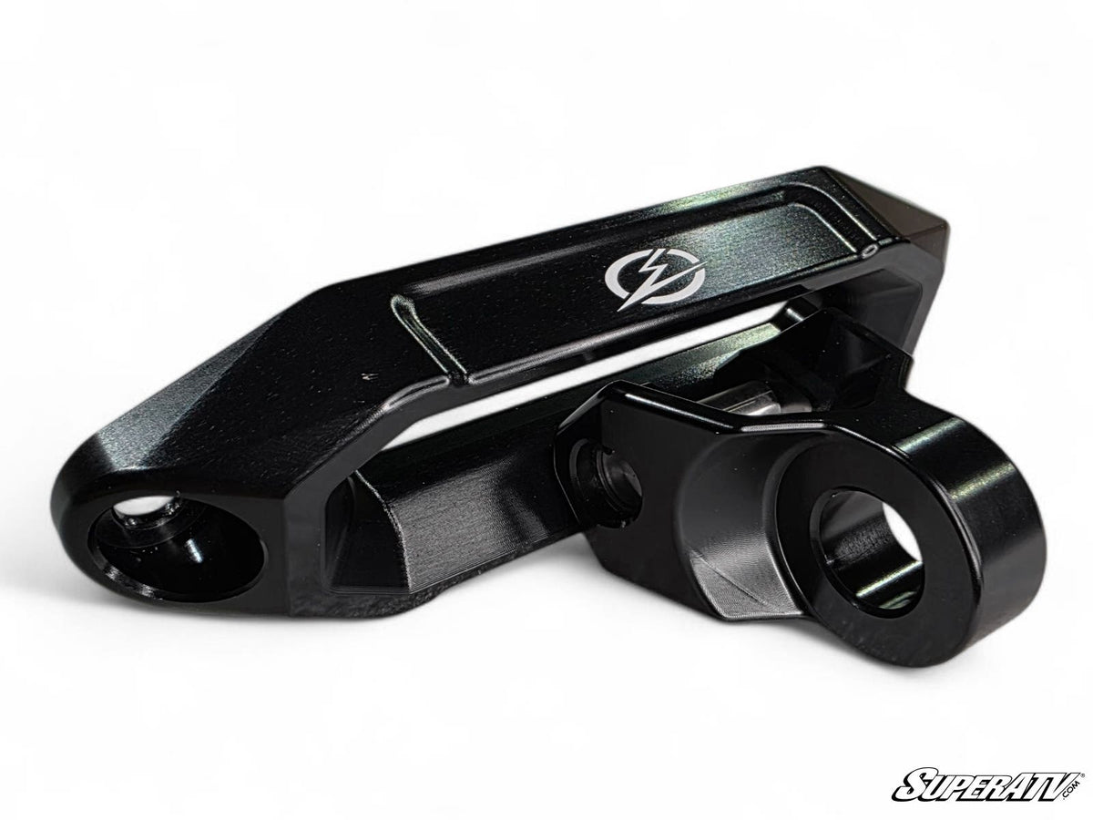 Elektric Offroad UTV Winch Fairlead and Hook Combo (Black) for RZR Pro R and RZR Pro R 4 and RZR Pro S and RZR Pro S 4 and RZR Pro XP and RZR Pro XP 4 and RZR RS1 and RZR S 1000 and RZR S 800 and RZR S 900 and RZR S4 1000 and RZR Trail 900 and RZR Trail S 900 and RZR Trail S 1000 and RZR Turbo R and RZR Turbo R 4 and RZR XP and RZR XP 4 and RZR XP 1000 and RZR XP 4 1000 and RZR XP 4 900 and RZR XP Turbo and RZR XP 4 Turbo and RZR XP Turbo S and RZR XP 4 Turbo S and RZR XP S and RZR XP 900 and RZR 4 800 and 