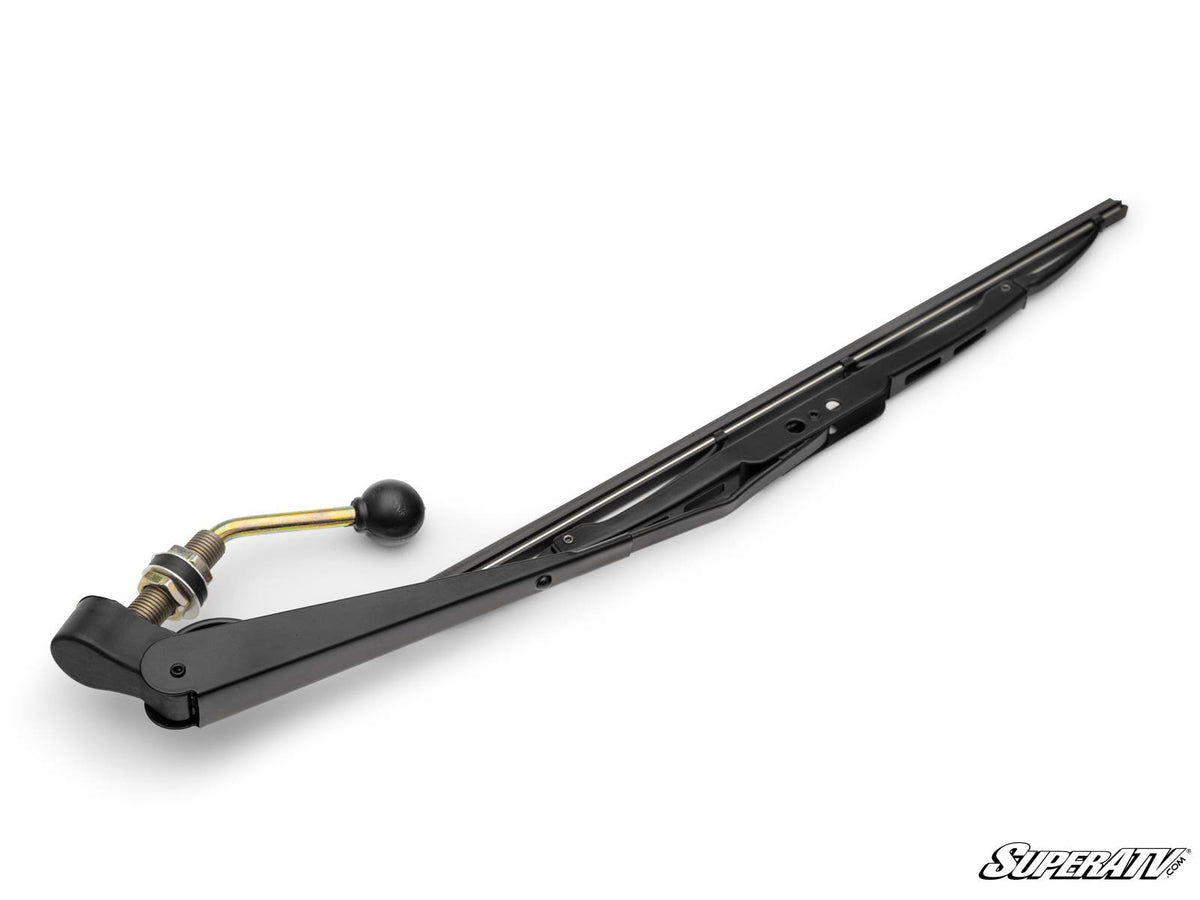 Universal Glass Windshield Wiper for RZR S 1000 and RZR S 900 and RZR S4 1000 and RZR XP 1000 and RZR XP 4 1000 and RZR XP Turbo and RZR XP 4 Turbo and RZR XP Turbo S and RZR XP 4 Turbo S and RZR 900 and Maverick X3 and Commander