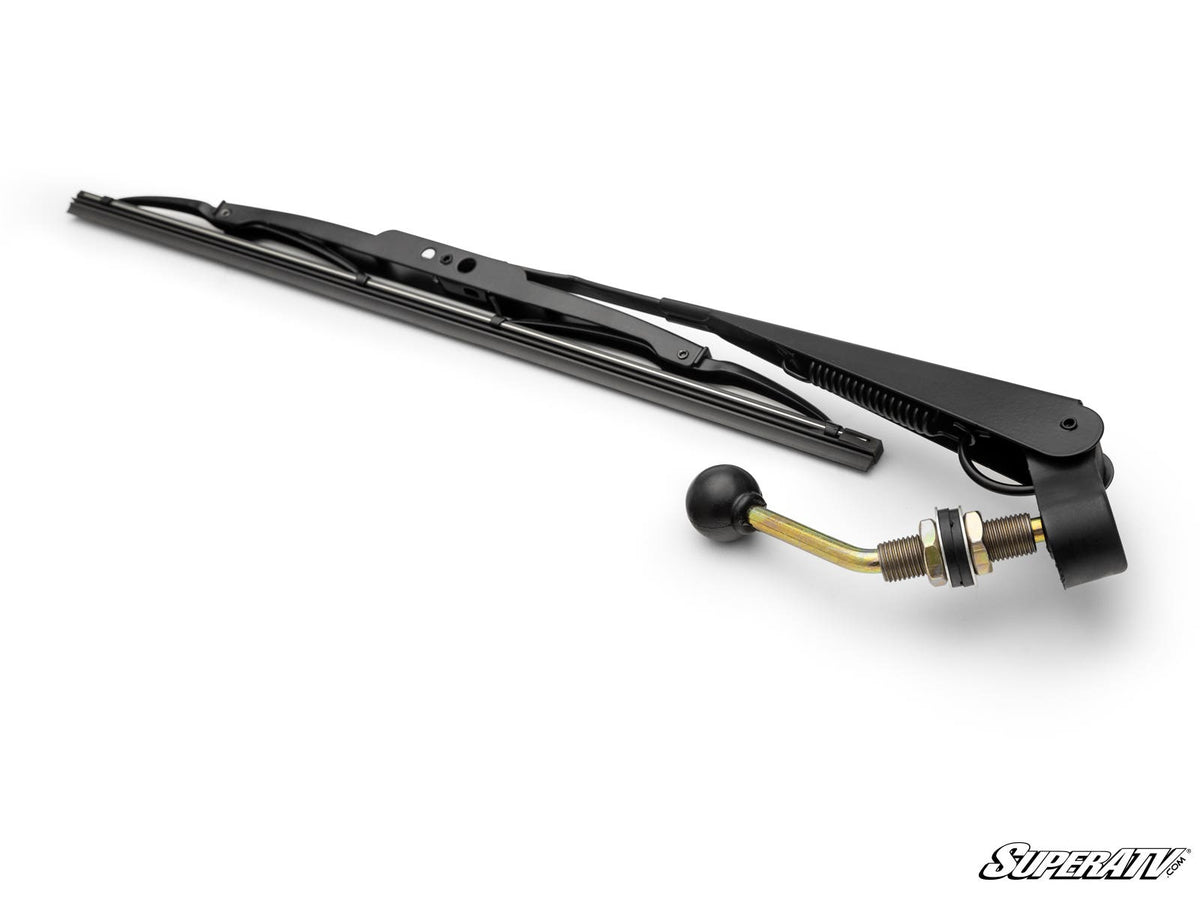 Universal Glass Windshield Wiper for RZR S 1000 and RZR S 900 and RZR S4 1000 and RZR XP 1000 and RZR XP 4 1000 and RZR XP Turbo and RZR XP 4 Turbo and RZR XP Turbo S and RZR XP 4 Turbo S and RZR 900 and Maverick X3 and Commander