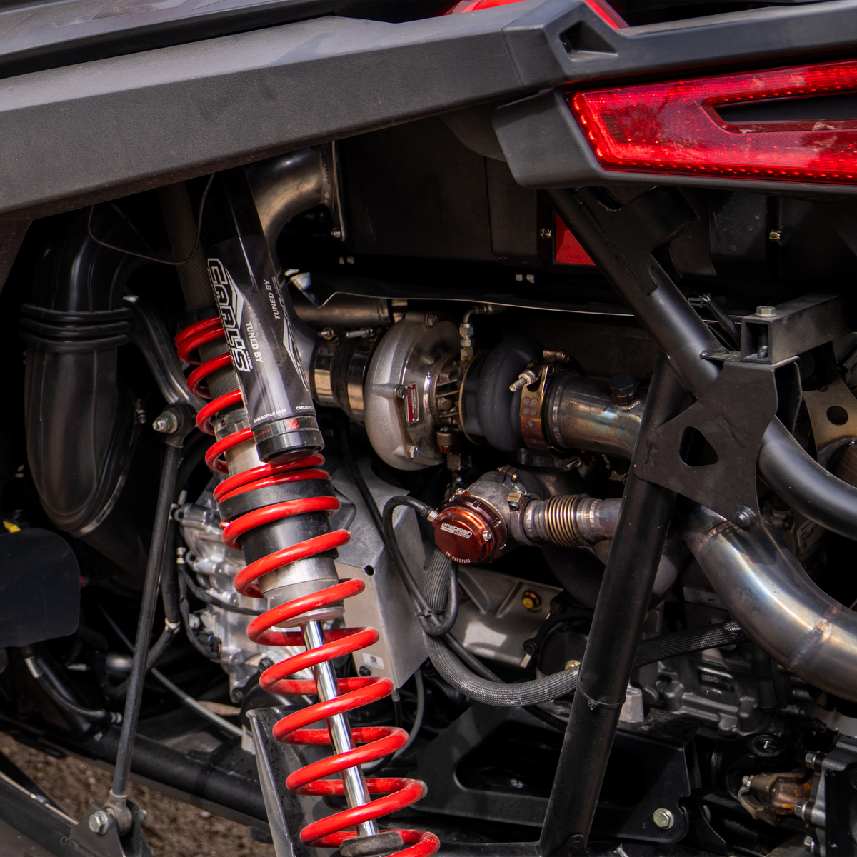 WSRD and K&T Performance Polaris Pro R turbo kit complete package