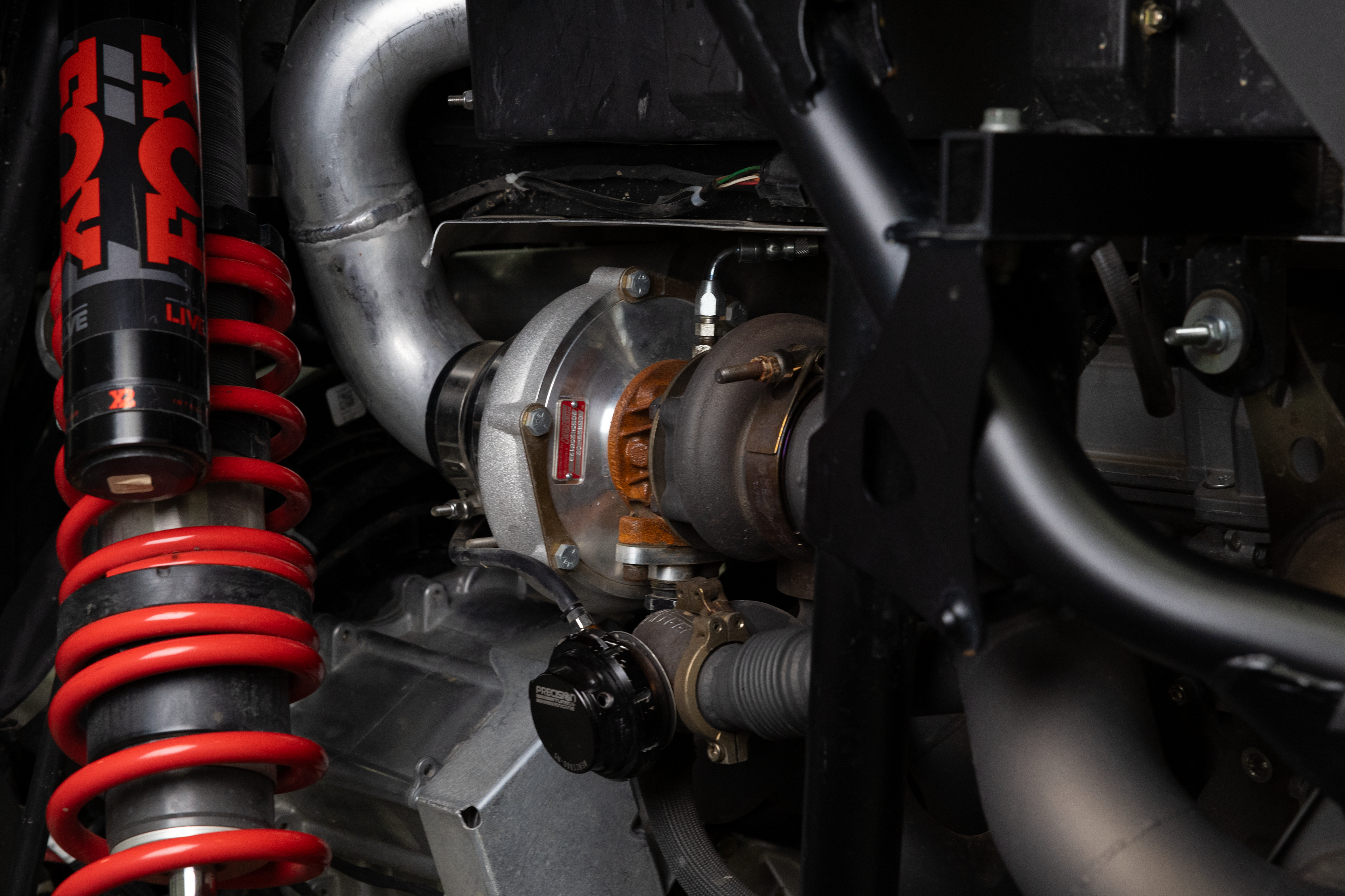 WSRD K&T Polaris Pro R turbo kit hardware overview