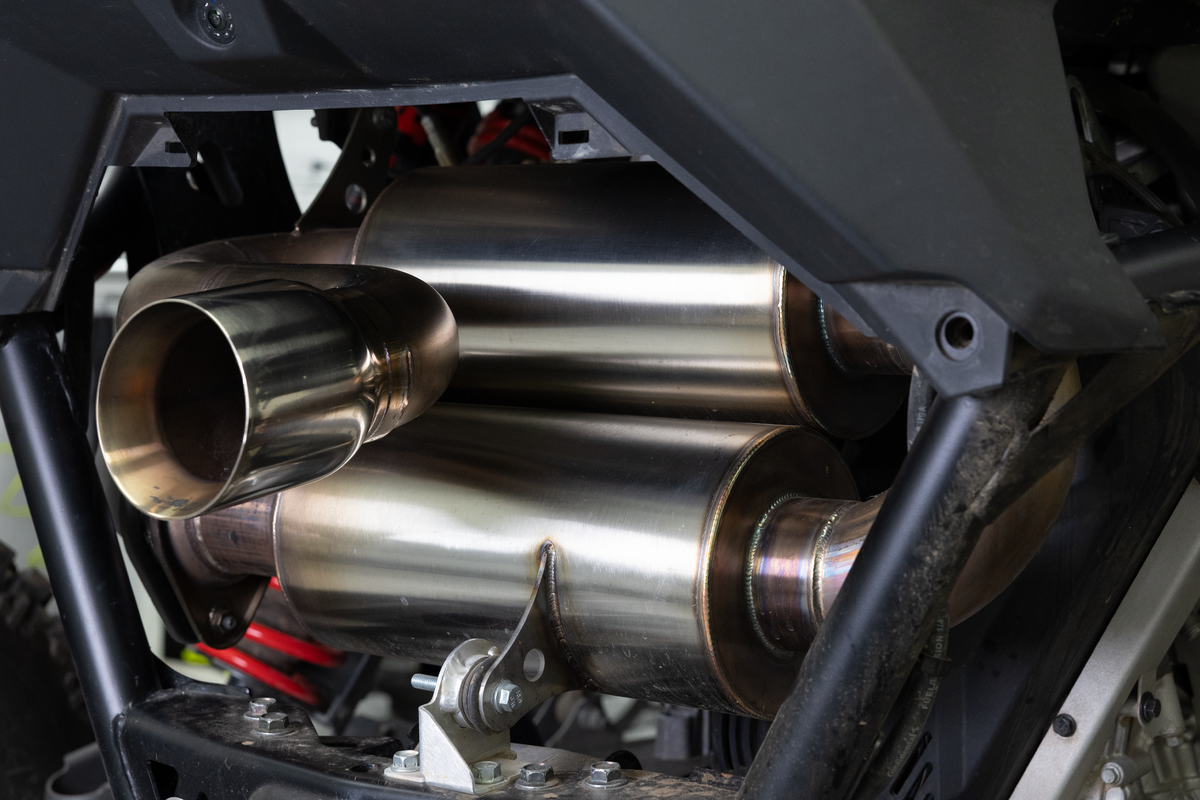 WSRD K&T Polaris Pro R turbo system components