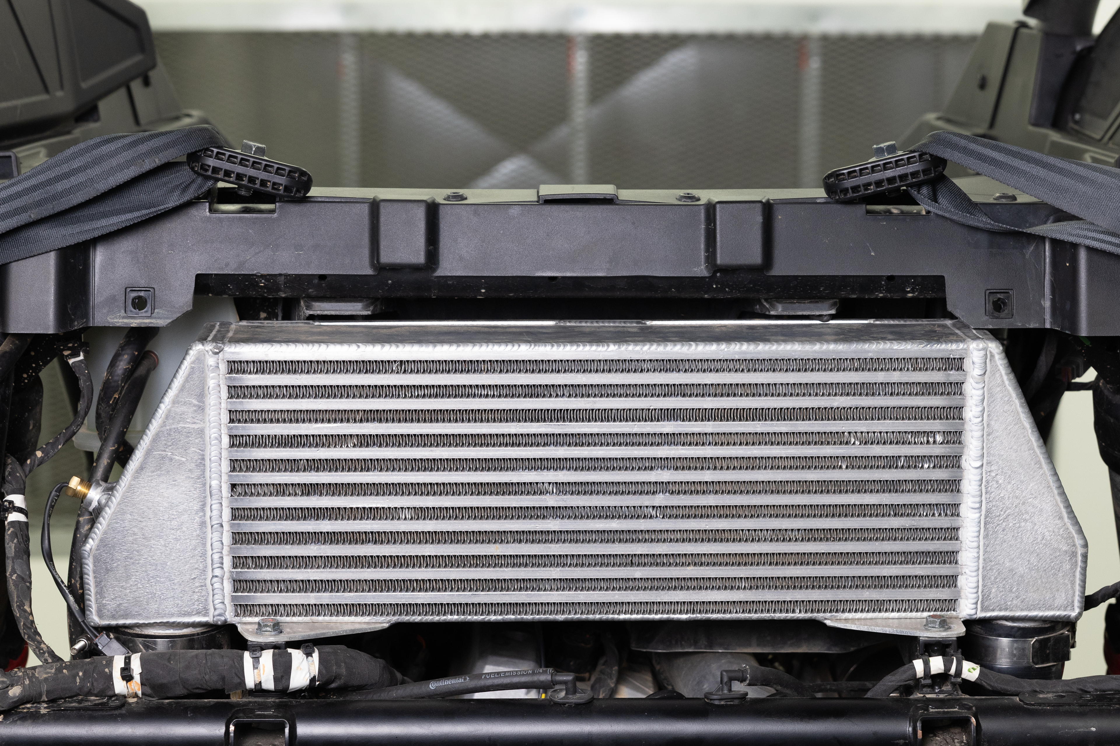 WSRD K&T Polaris Pro R turbo kit installed hardware