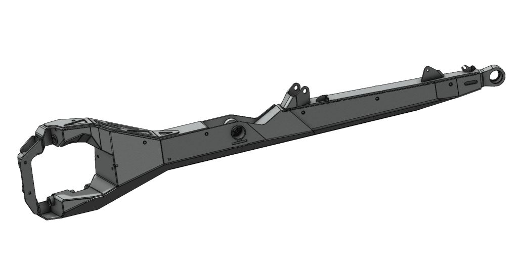 Maverick X3 72" Boxed Trailing Arms, Gen 2 - product image 4