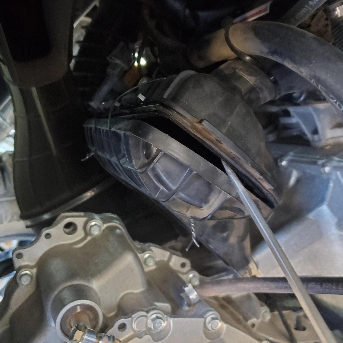 RPM Can-Am Turbo X3 Billet Plenum Clamps / Reinforcements — view 10