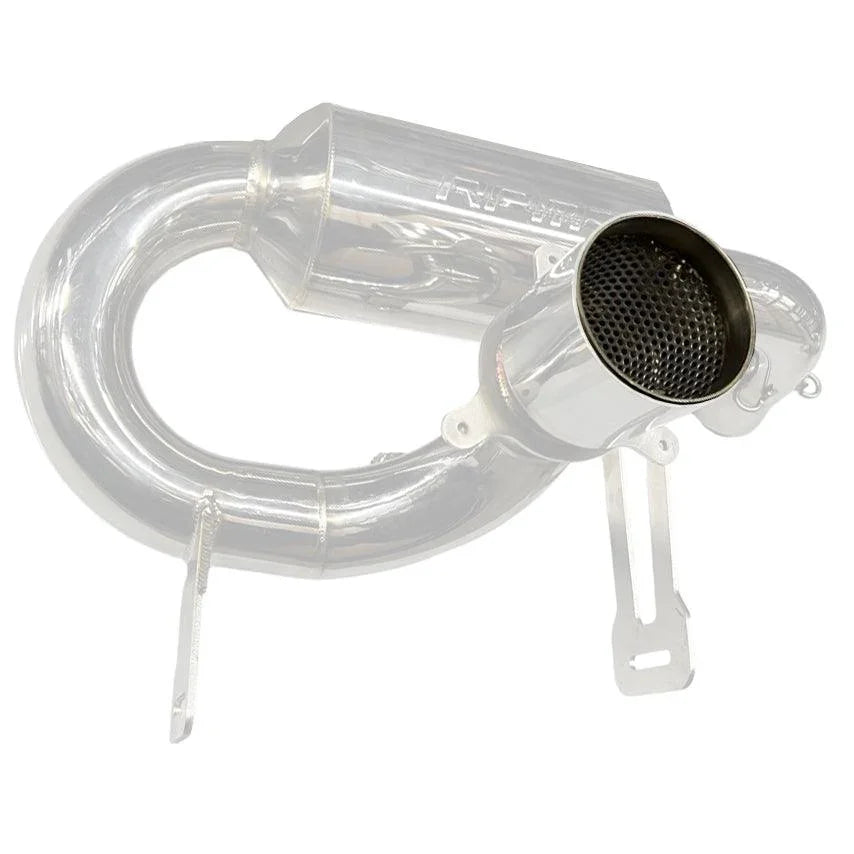 RPM Quiet Core for Compatible Can-Am Maverick X3 Mufflers installed view