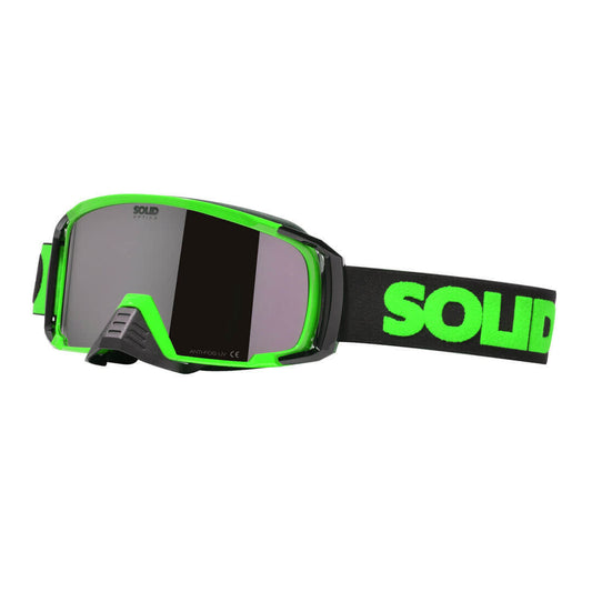 Appolo Goggles by Solid Helmets UTV / SxS - Tinted Lens for Day & Night Driving