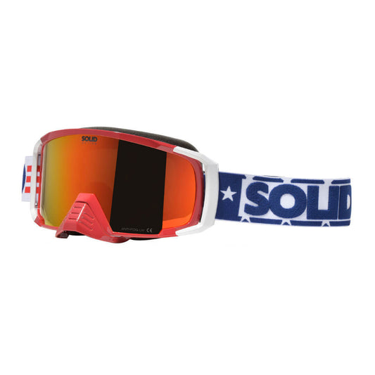 Appolo Goggles by Solid Helmets UTV / SxS - Tinted Lens for Day & Night Driving