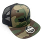 Stealth Canvas Camo Snapback Hat