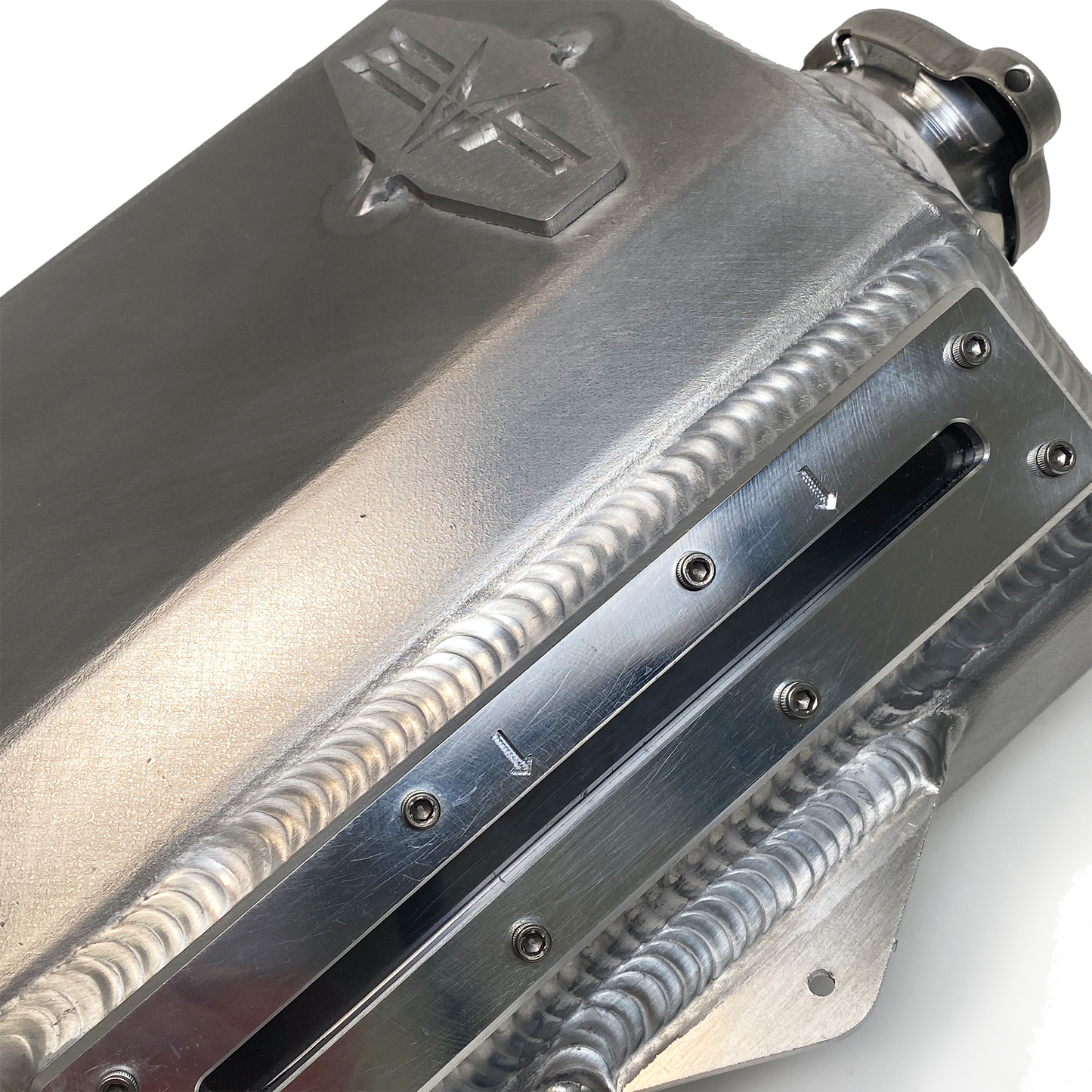 High-Volume Aluminum Coolant Reservoir Tank for Can Am Maverick X3