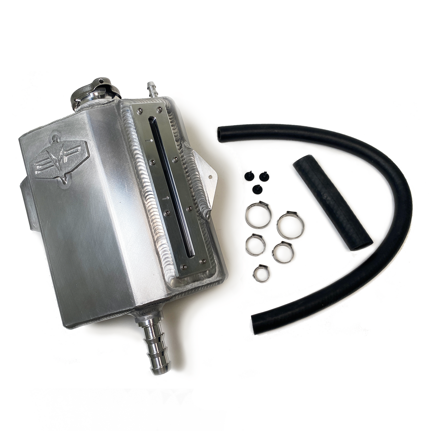 High-Volume Aluminum Coolant Reservoir Tank for Can Am Maverick X3